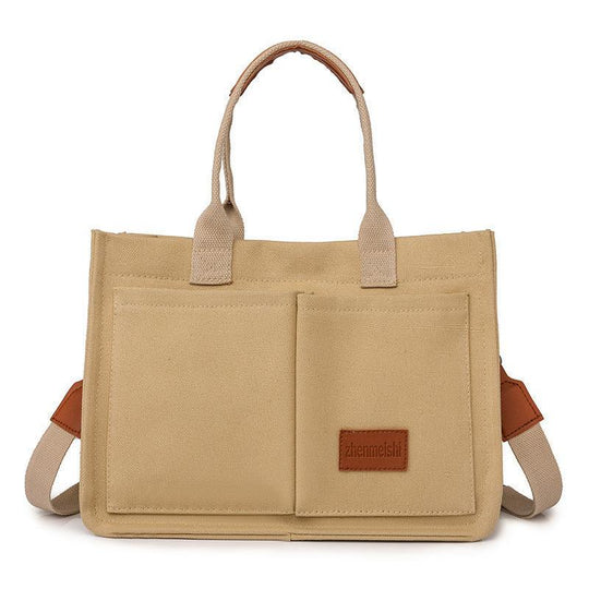 Buy Stylish Canvas Shoulder Tote Bag Online