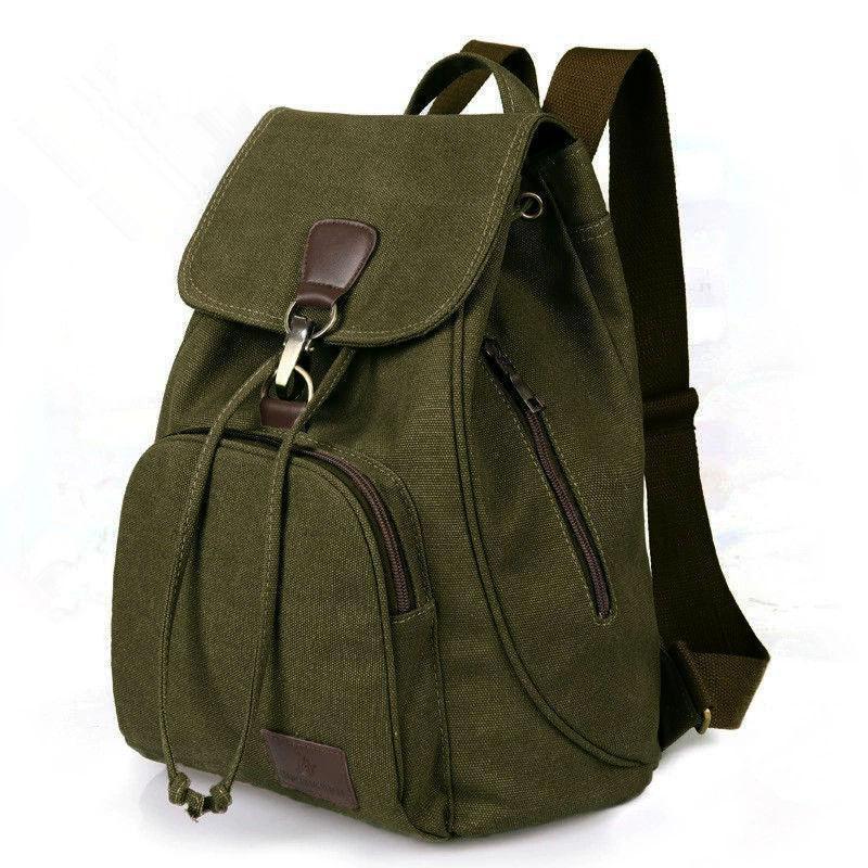 Canvas Backpack Vintage Bag