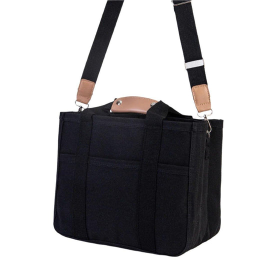 Multiple Compartments Canvas Tote