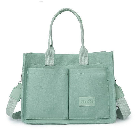 Canvas Shoulder Tote